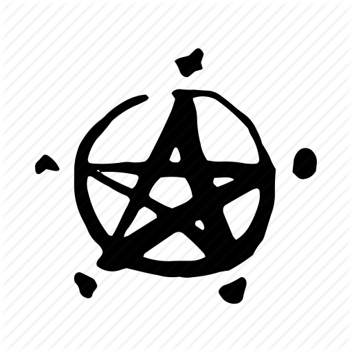 Halloween, Magic, Magician, Mistery, Pentagram, Witch Icon