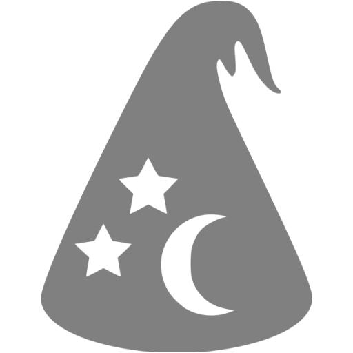 Gray Wizard Icon