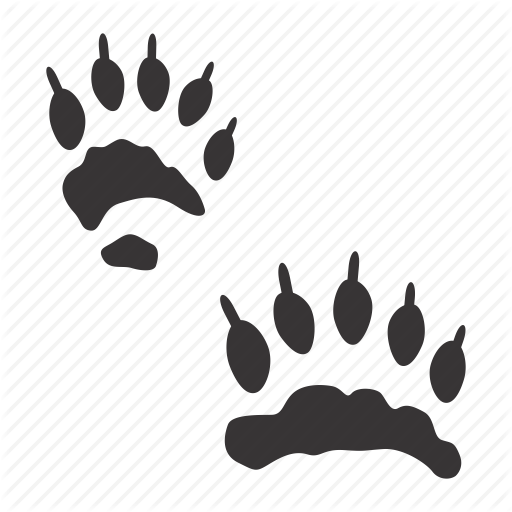 Foots, Paws, Traces, Wolverine Icon