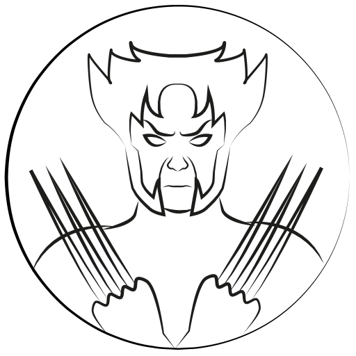 Marvel Hero, X Man, Wolverine, Avatar Icon