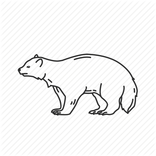 Carcajou, Medium Land Mammal, Quickhatch, Skunk Bear, Wolverine Icon