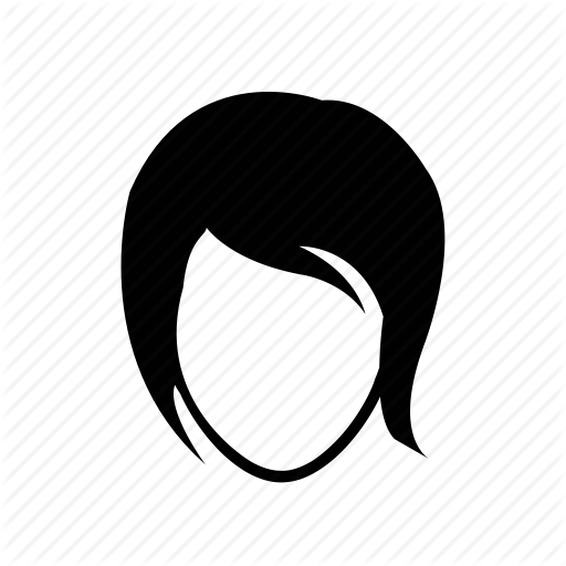 Face, Female, Portrait, Short Hair, User, Woman Icon