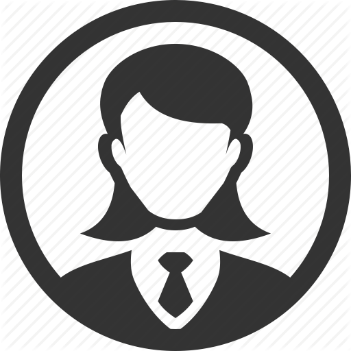 Circle, Girl, User, Woman Icon