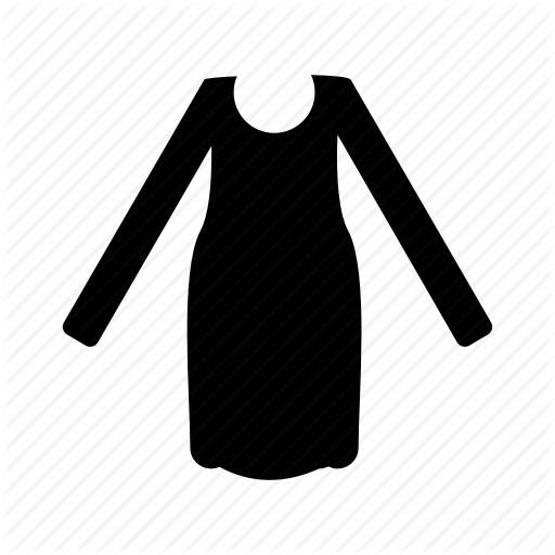 Clothes, Dress, Fashion, Women Icon