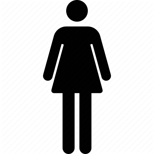 Bathroom, Female, Gender, Restroom, Sign, Women, Womens Icon