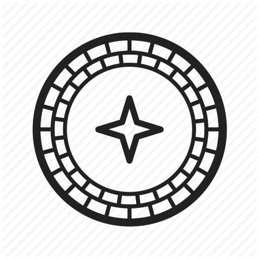 Casino, Gambling, Red, Roulette, Wheel, Wood Icon