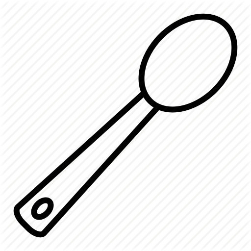 Cooking, Kitchen Utensils, Spoon, Wooden Icon