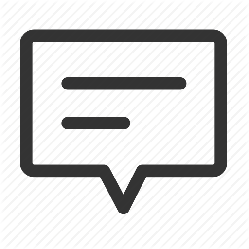 Bubble, Chat, Feedback, Message, Review, Talk, Word Icon