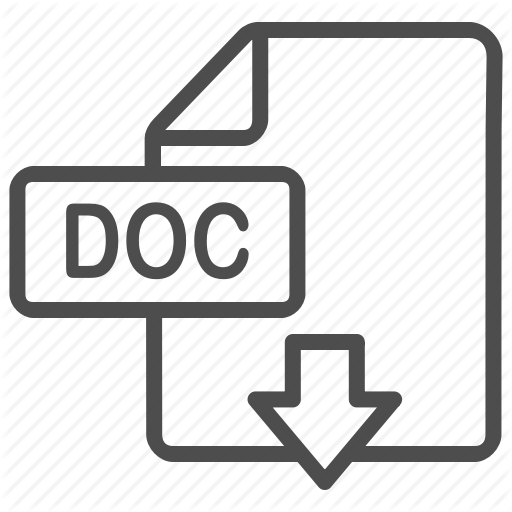 Doc, Document, Download, File, Word Icon