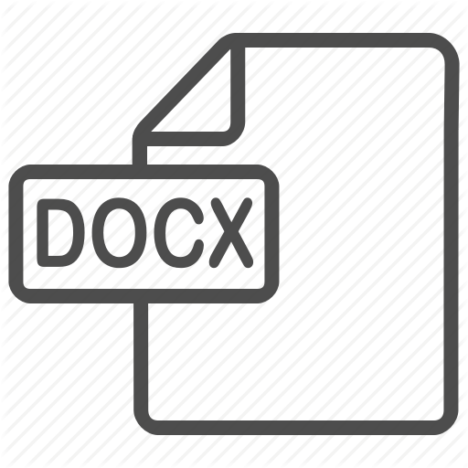 Document, Docx, File, Word Icon