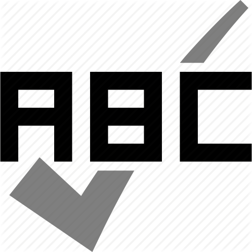 Abc, Check, Grammar, Spelling, Test, Tick, Word Icon