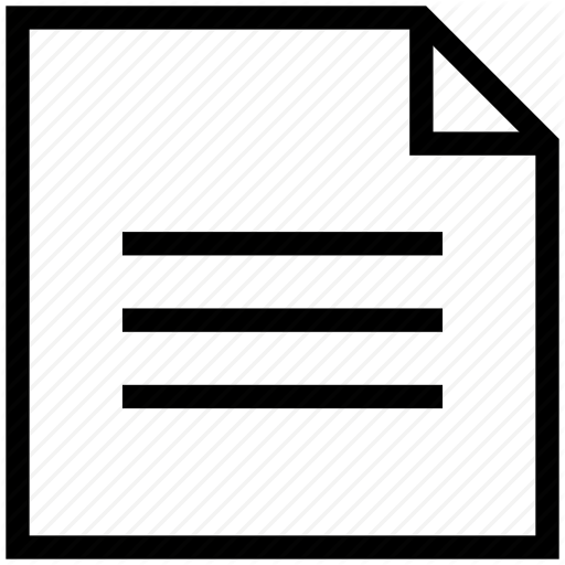 Document, Extension File, File, Notepad, Text File, Writing Pad Icon