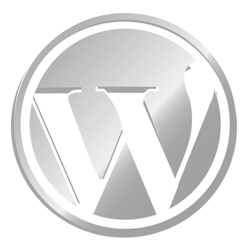 Wordpress Silver Icon