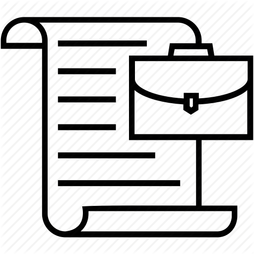 Briefcase, Document, Resume, Work Experience, Work History Icon