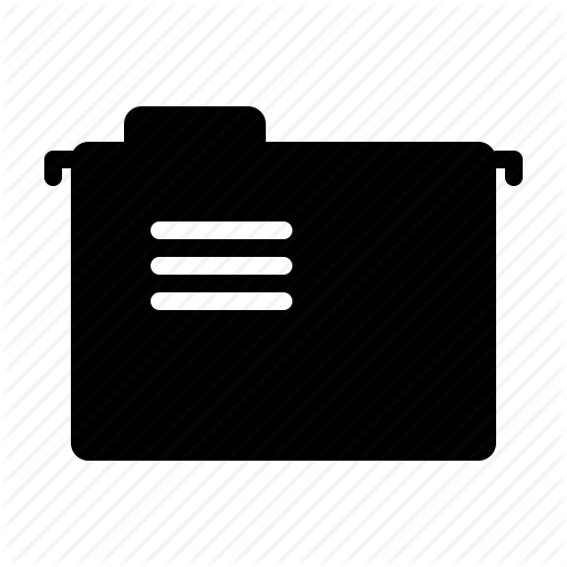 Folder, Job, Office, Secretary, Work Icon