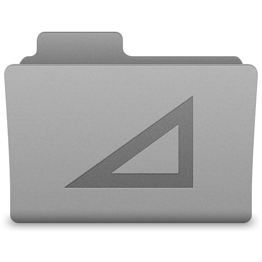 Grey Work Folder Icon