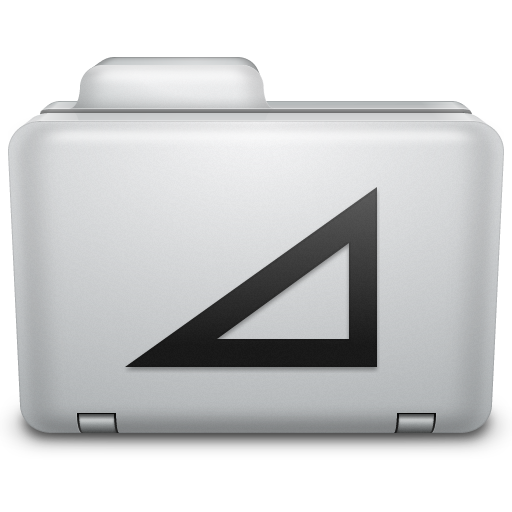 Noir Work Folder Icon