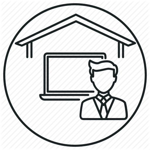 Business, Freelancing, Home, Job, Work, Work From Home, So Worker Icon