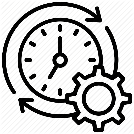 Gear Clock, Mechanism Emblem, Production, Time Management, Work