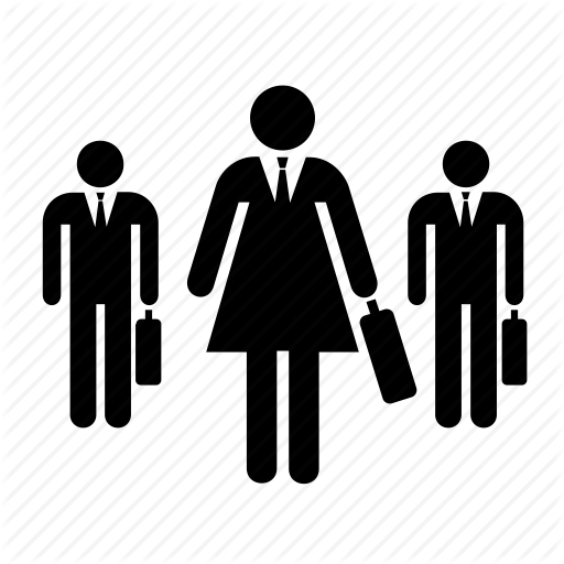 Business, Businessman, Businesswoman, Office, Work, Worker Icon