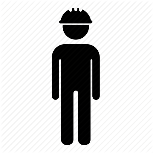 At Work, Engineering, Man, Worker, Working, Workshop Icon