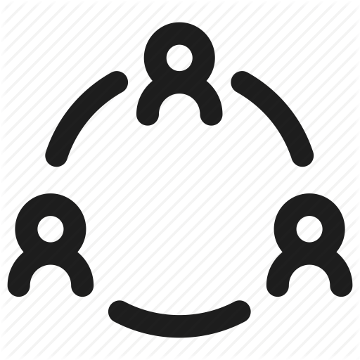 Circle, Link, Share, Team, Team Work, Together Icon