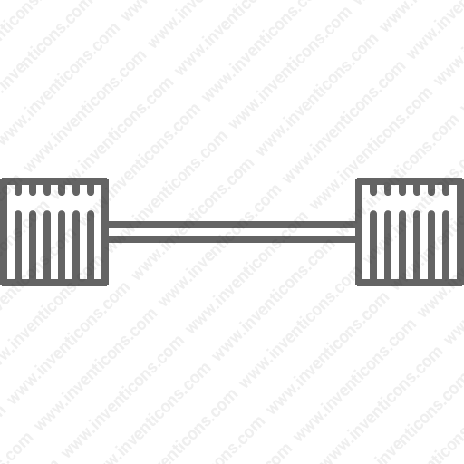 Download Barbell,gym,lift,sport,weights,workout Icon Inventicons