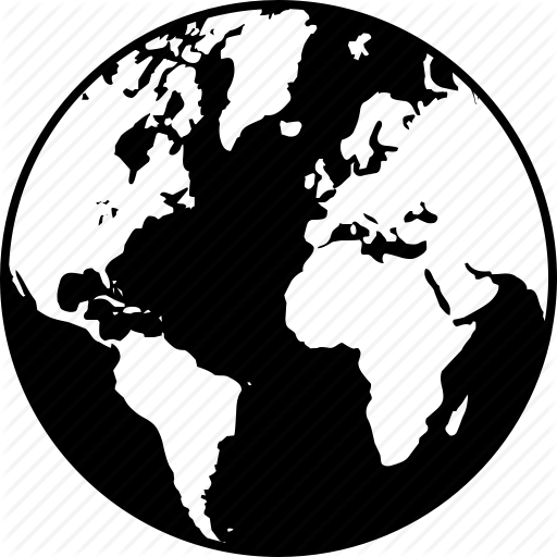 Earth, Global, Globe, International, Map, Planet, World Icon
