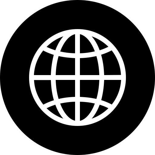 Circle, Global, Globe, International, Language, Travel, World Icon