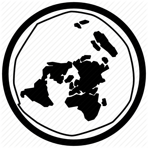 Authentic, Earth, Map, Plane, Real, World Icon