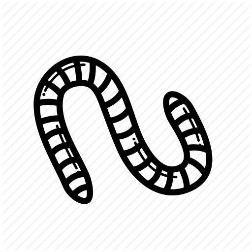 Attenborough, Slimy, Slither, Worm Icon