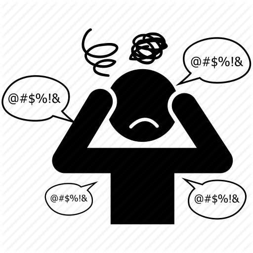 Headache, Neuralgia, Serious, Sick, Stress, Stressful, Worry Icon