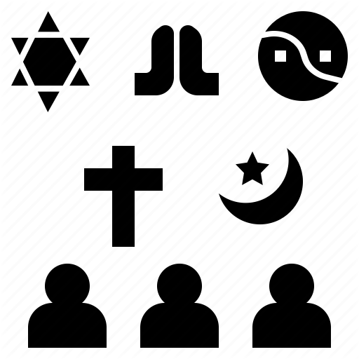 Believe, Faith, Religion, Respect, Worship Icon