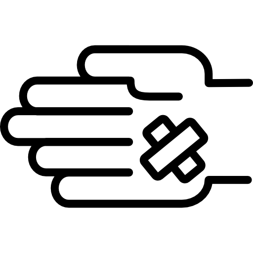 Wound In A Hand Icons Free Download