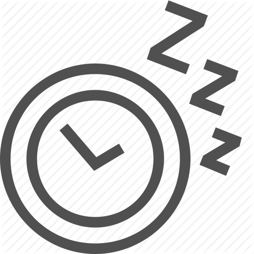Clock, Dream, Night, Sleep, Time, Watch, Zzz Icon