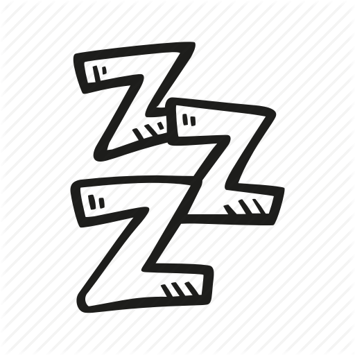 Night, Sleep, Sleeping, Zzz Icon