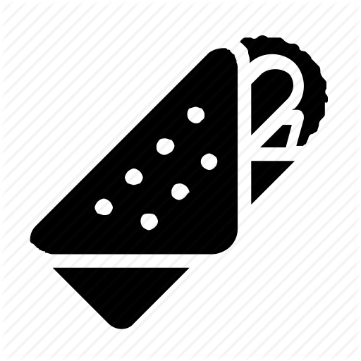 Sandwich, Tortilla, Wrap Icon