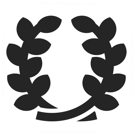 Laurel Wreath Icon Iconexperience