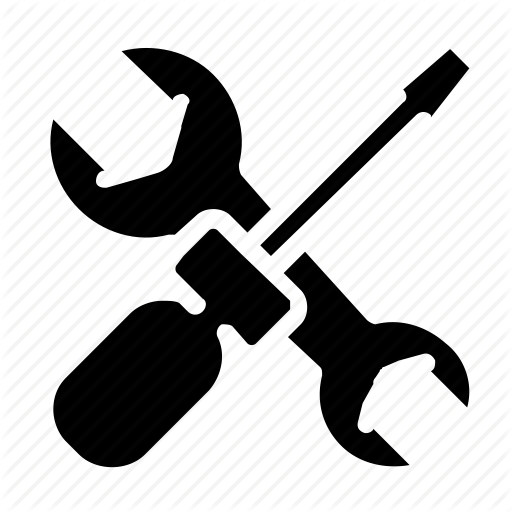 Maintenance, Screwdriver, Wrench Icon