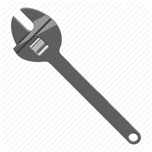 Wrench Icon Chrome