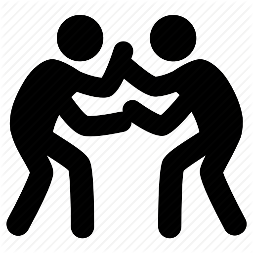 Combat, Fight, Olympic Games, Sport, Wrestling Icon