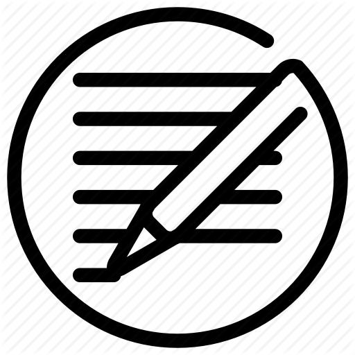 Edit, Text, Write, Writing Icon
