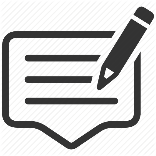 Blog, Edit, Message, Pencil, Sms, Writing Icon