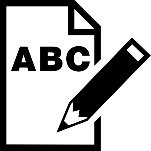 Writing Abc Icon Free Icons Download