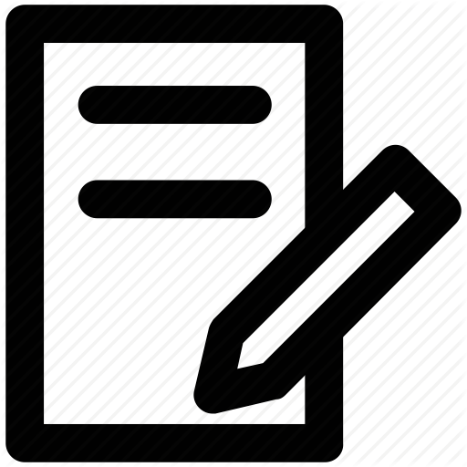 Pen And Paper, Signature, Write, Writing, Writing Concept Icon