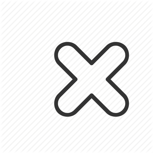 Close, Delete, Exit, Minimalist, Ui, Ux, Wrong Icon
