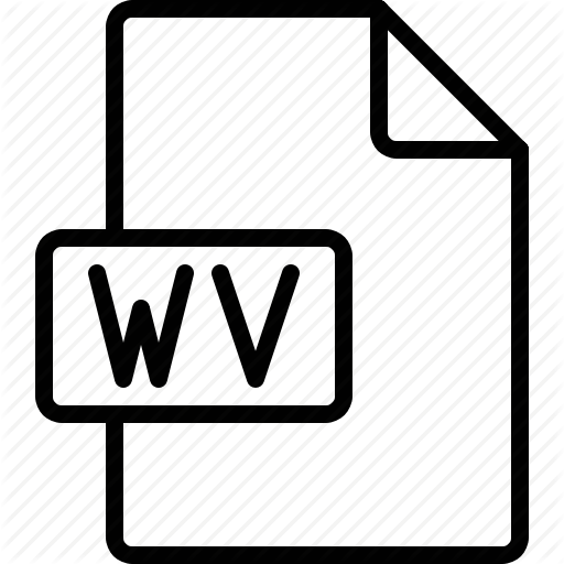 Document, Extension, File, Format, Wv Icon