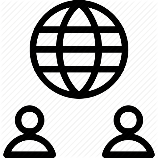 Internet, Person, Server, Users, Web, World, Icon