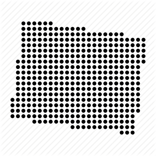 American, Location, Map, State, Territory, Wyoming Icon