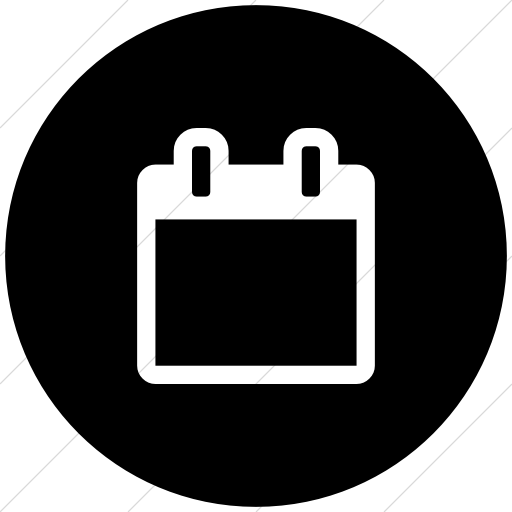 White Calendar Icon Transparent Png Clipart Free Download